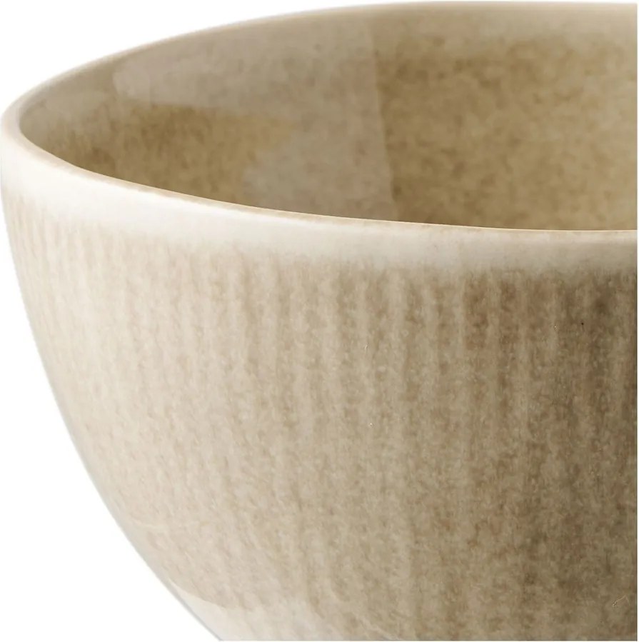 Bézs kőedény leveses tálka szett 4 db-os 1 l – House Nordic