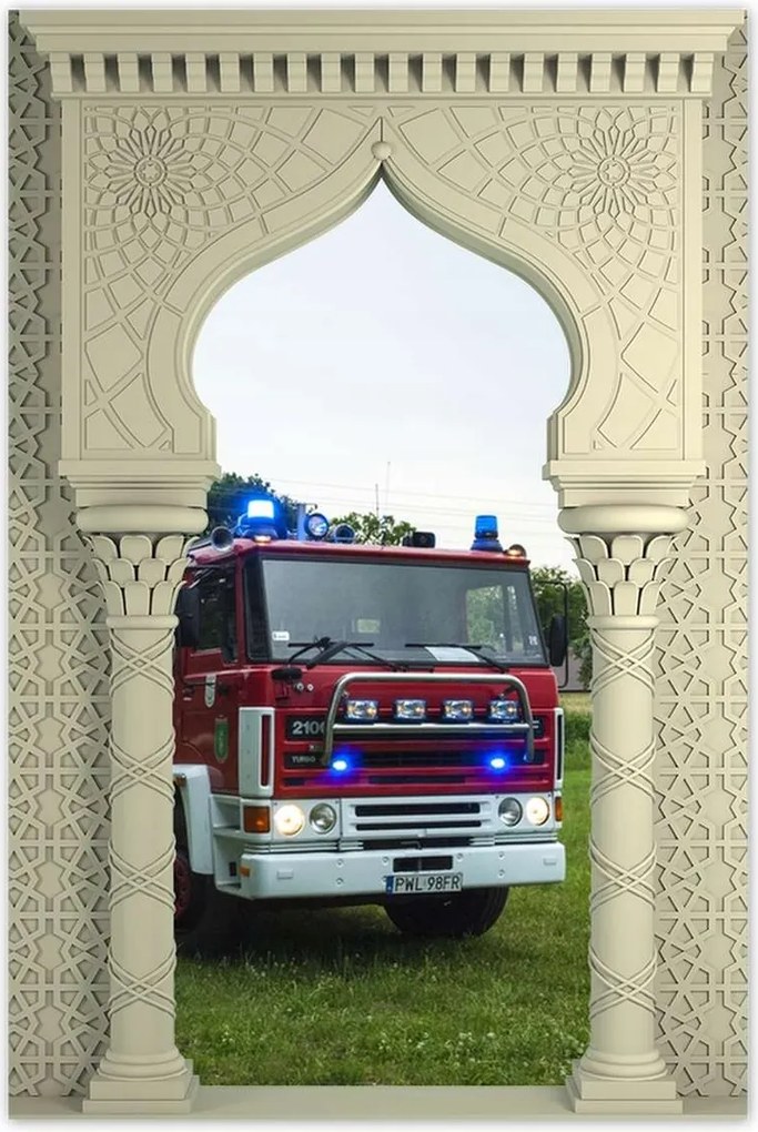 Poszterek 40x60 Tűzoltóautó