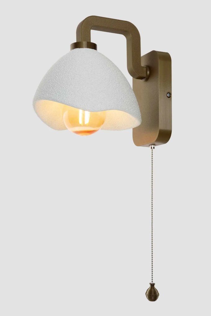 Beton fali lámpa, antikarany, 28 cm