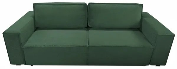 RONDA háromszemélyes ággyá alakítható kanapé tárolóhellyel, zöld