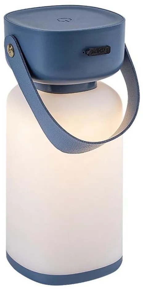 Rabalux 77145-LED Dimmelhető újratölthető érintős kültéri asztali lámpa FUNES LED/3W/5V IP44 kék