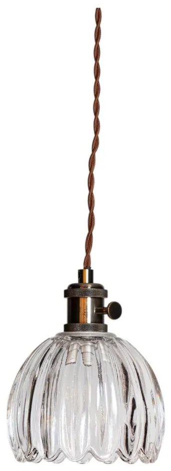 Cottex 8400100-7002 - NORA kábeles függeszték 1xE14/5W/230V átlátszó