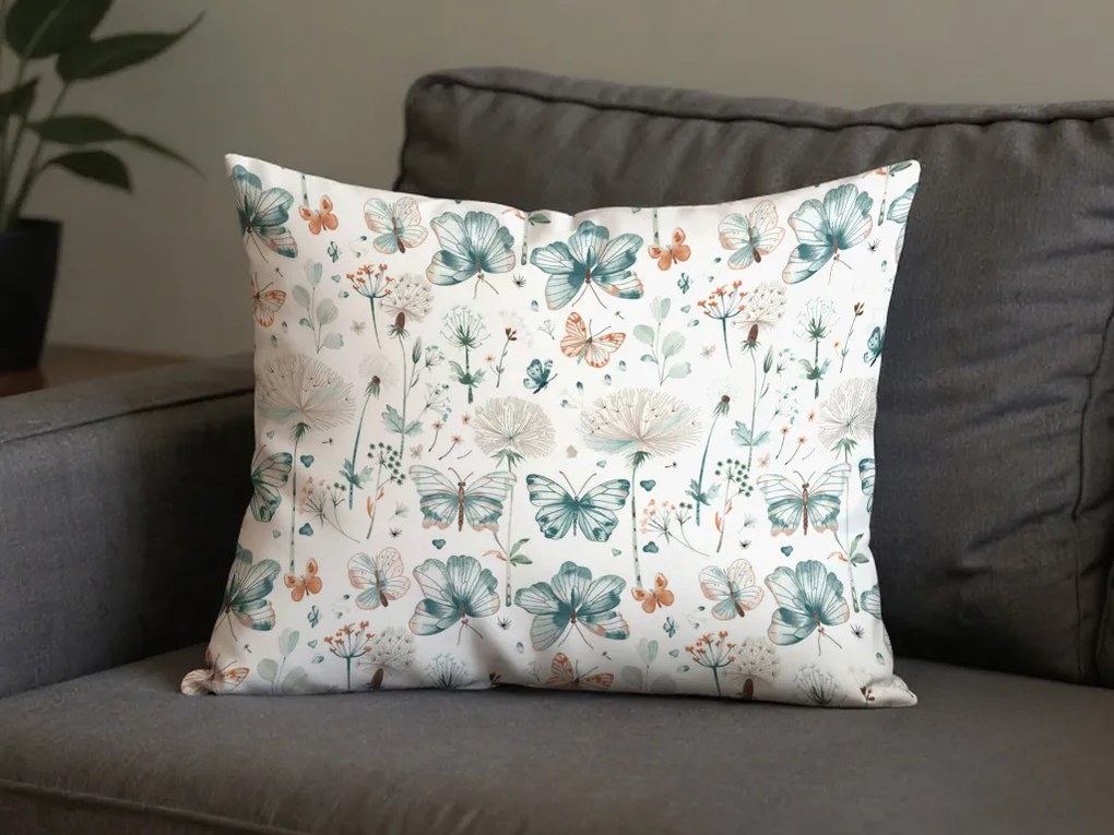 ELIVINE Díszpárnahuzat szett, 2 db, 40x60 cm, fehér