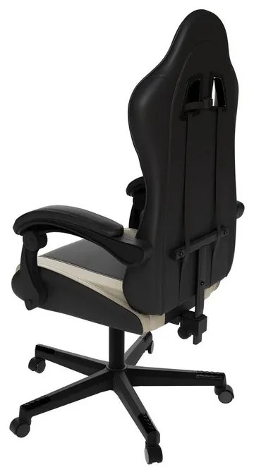 Juskys HyperSeat irodai szék - fekete/bézs