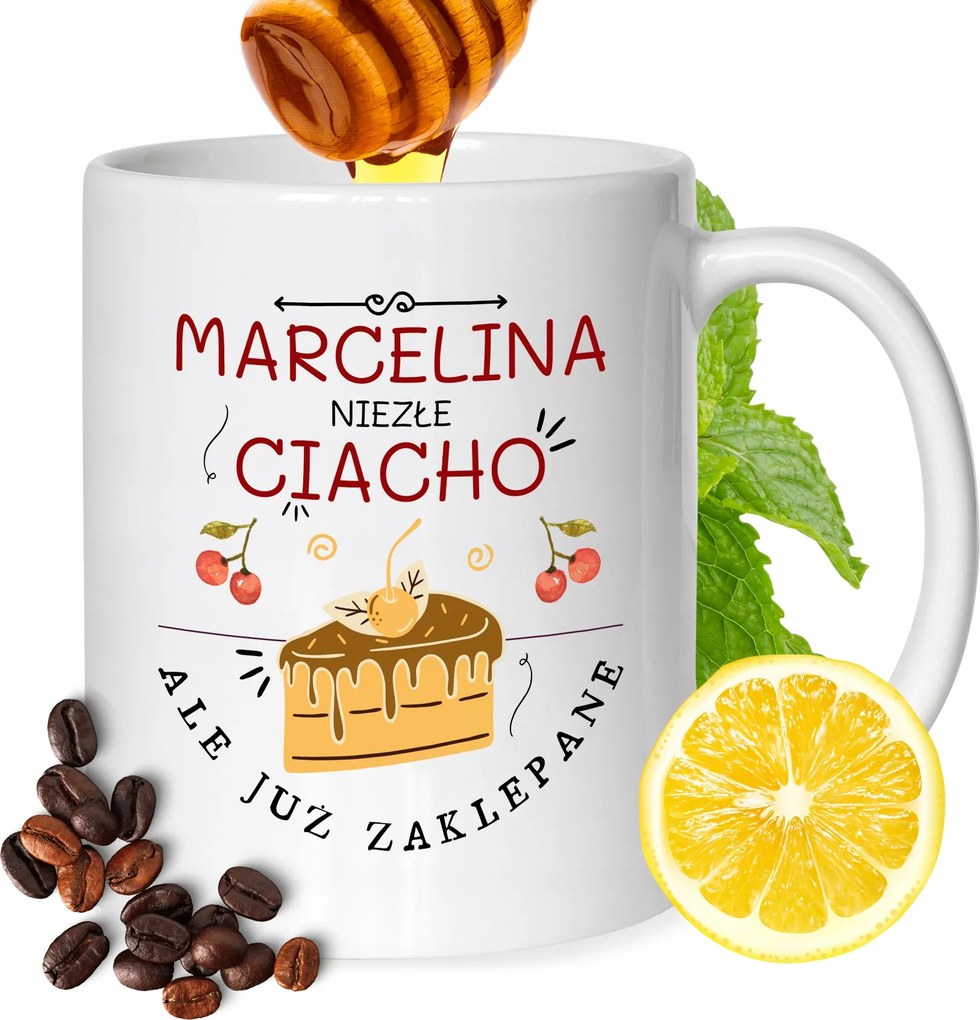 Bögre Marcelina Barátnőknek Ajándék Nyomtatott Fehér 330ml