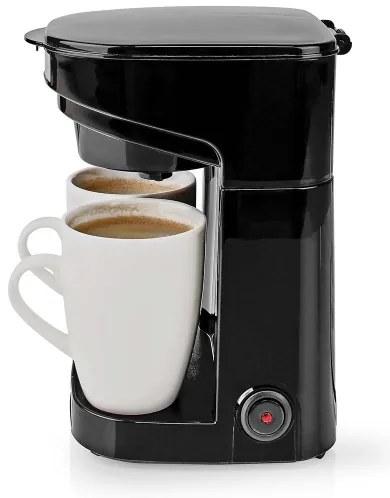 Nedis KACM140EBK - Kávégép két csészéhez 450W/230V 0,25 l
