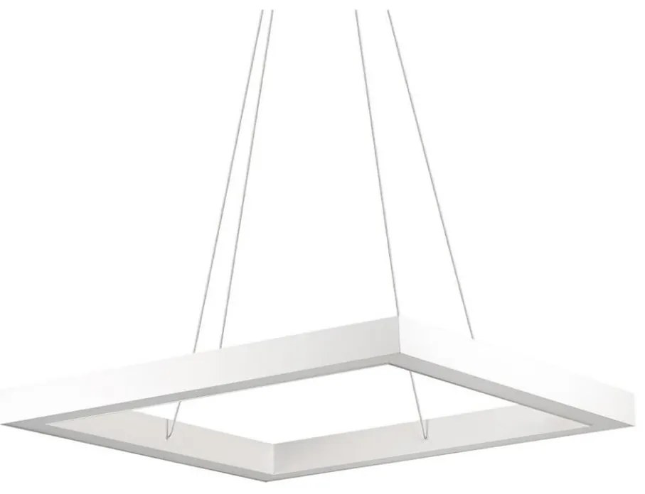 Ideal Lux - LED Csillár zsinóron ORACLE LED/39W/230V 3000K 60x60 cm fehér