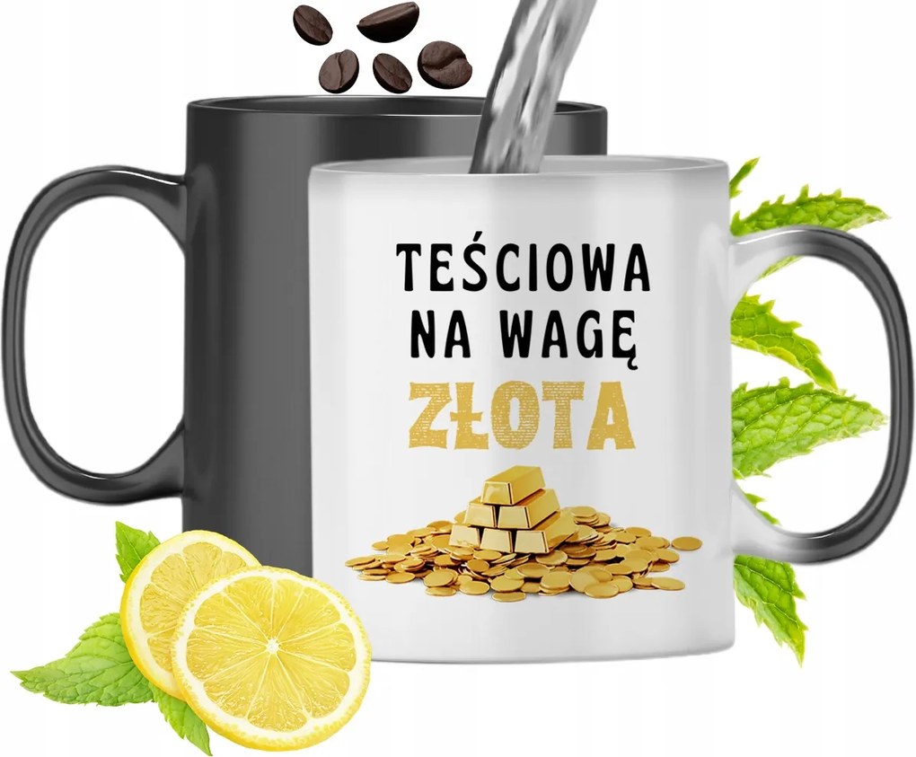 Mágikus Bögre Anyósnak Színváltós, fényképes nyomattal