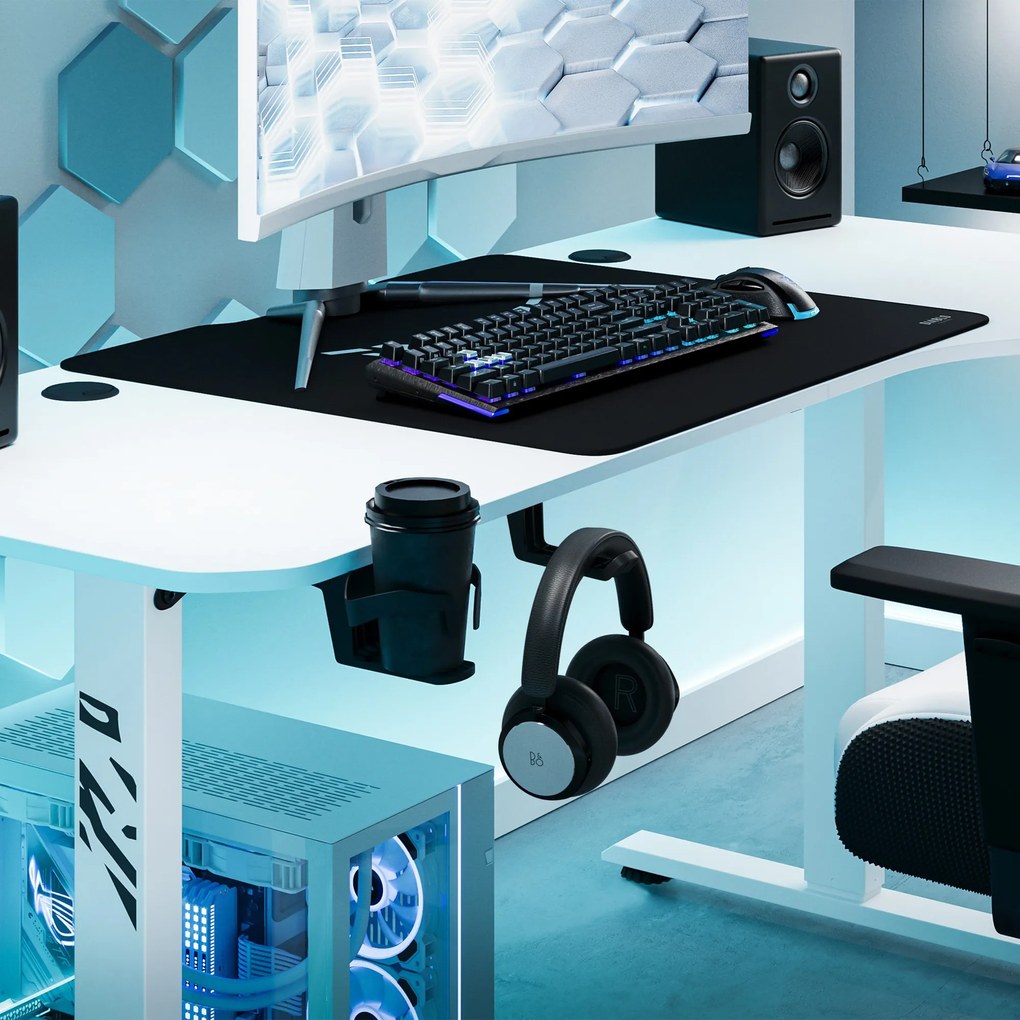 Diablo X-Tensio Állítható Magasságú Íróasztal 1600 Fehér