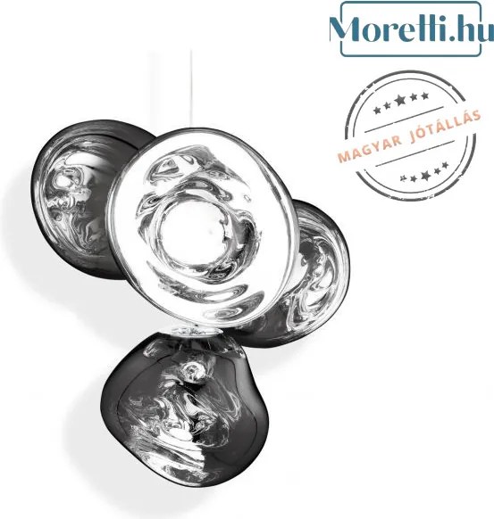TOM DIXON MEC01CH-CEUM4 MELT Ezüst Színű Függeszték LED 30W IP20
