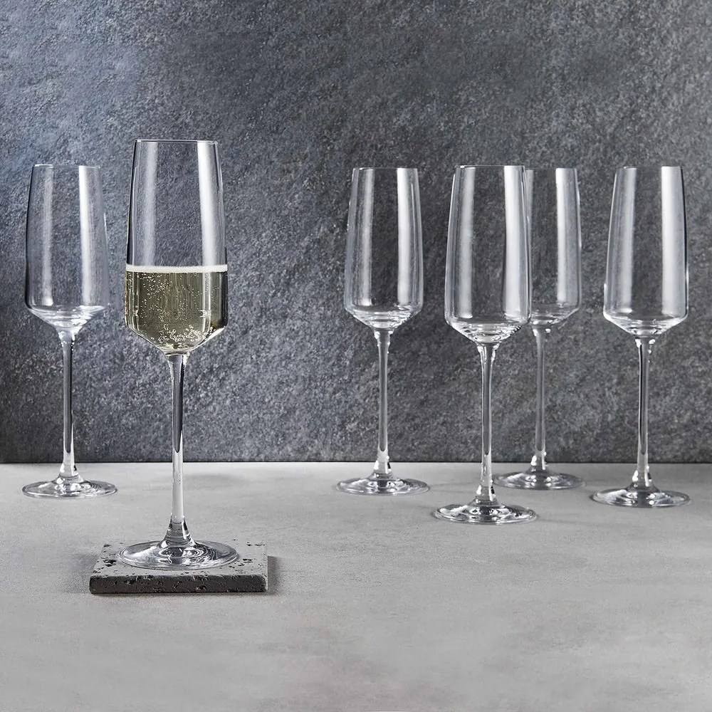 WINE & DINE pezsgős pohár, 250 ml