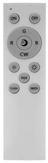 Globo 48363RGB - ATREJU 1xLED/12W + 1xLED/3W RGB dimm. lámpa