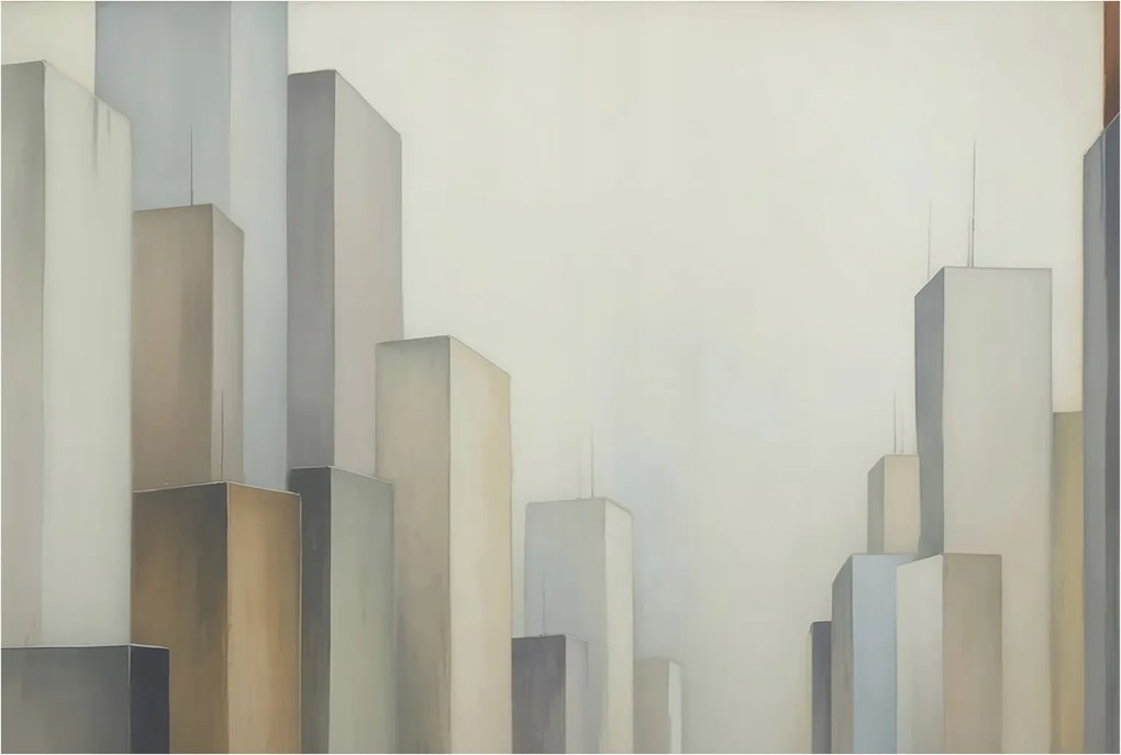 Dekoratív Fali Fotótapéta Városi felhőkarcolók 104x70 Ragasztó