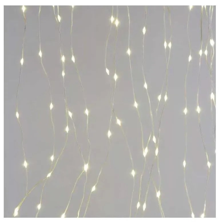 LED Kültéri karácsonyi lánc 240xLED/8 funkció 6,7 m IP44 meleg fehér