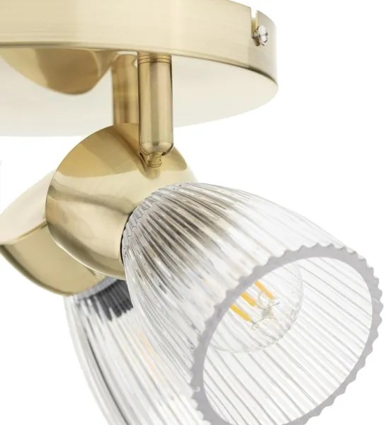 Spotlámpa BEST 3xE14/40W/230V arany