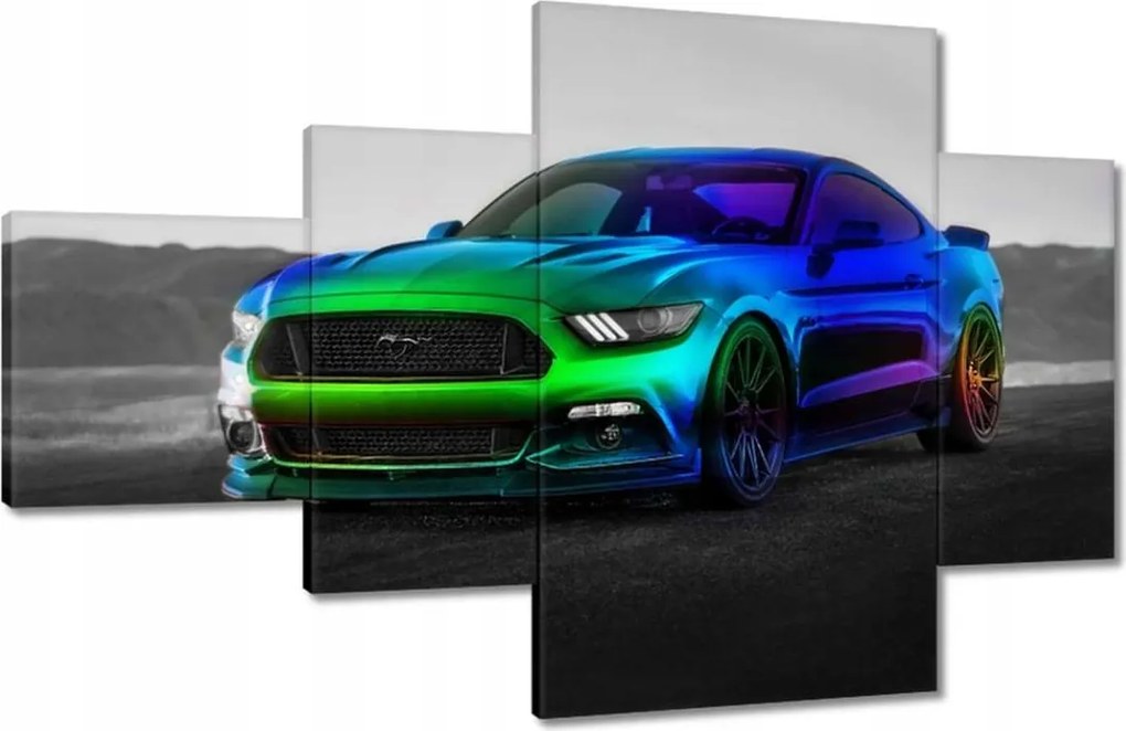 Képek 130x80 Szivárvány Ford Mustang Usa