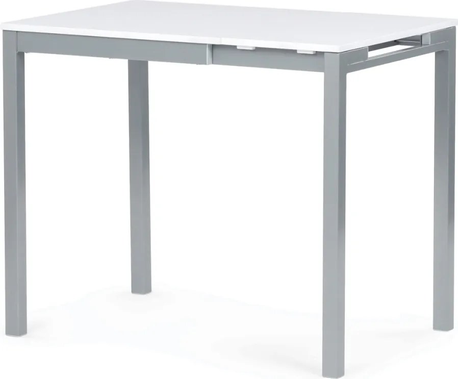Étkezőasztal bővíthető 60–90 × 60 cm melamin fehér GDT-206 WT