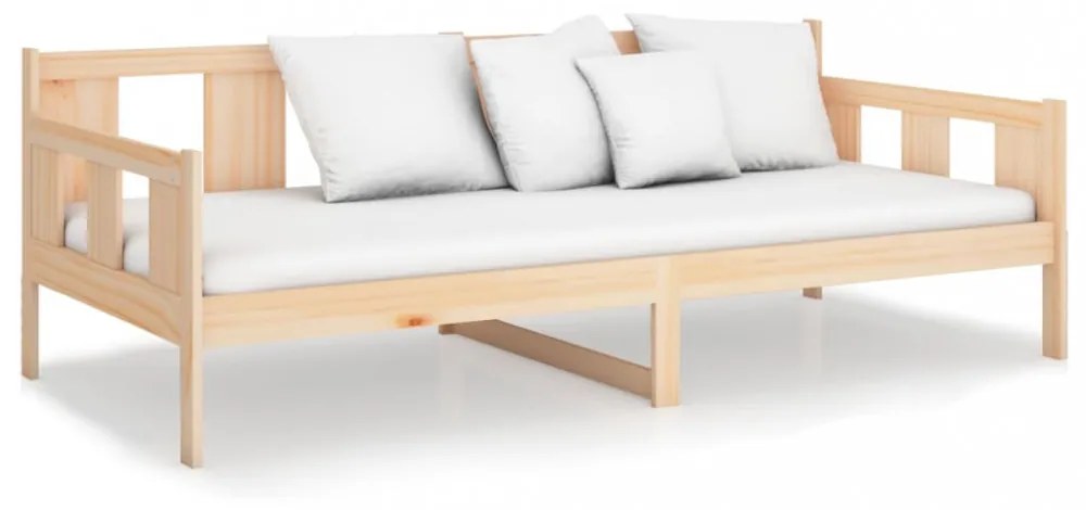 tömör tömör fenyőfa kanapéágy 80 x 200 cm