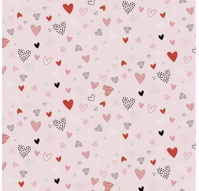 Szett 2 db LOVITA díszpárnahuzat 40x60 cm, rózsaszín