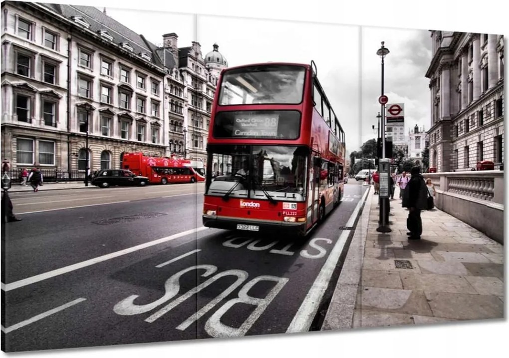 Festmények 120x80 Érdekes londoni busz