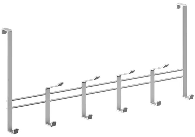 Ezüstszínű fém ajtófogas 45 cm – Metaltex