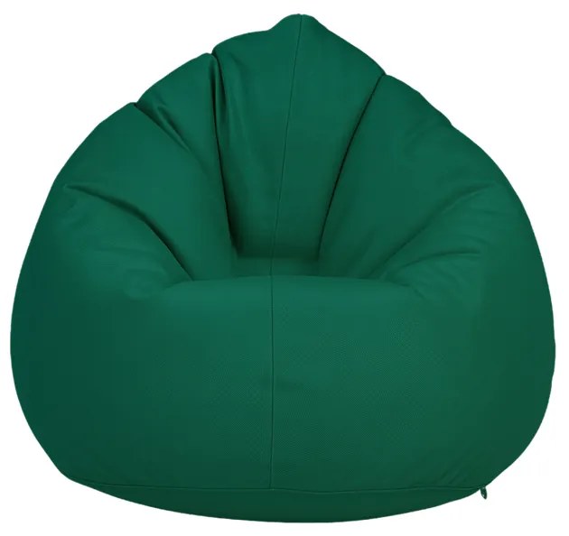 XL kültéri babzsákfotel – sötétzöld