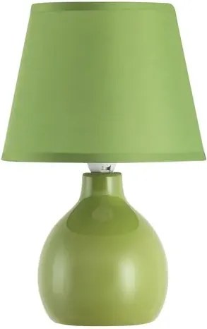 Rabalux éjjeli lámpa e14 40w zöld ingrid
