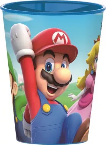 Super Mario kicsi műanyag pohár