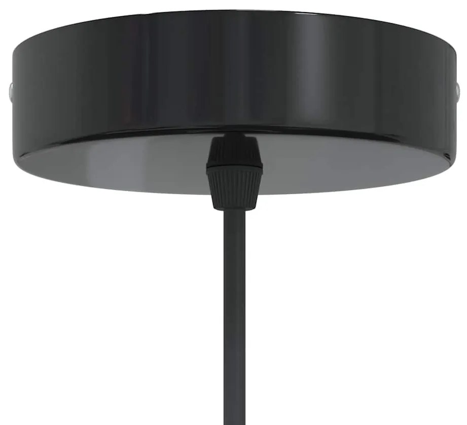 függesztéklámpa magassága állítható E27 fényes sárga Ø22cm fém