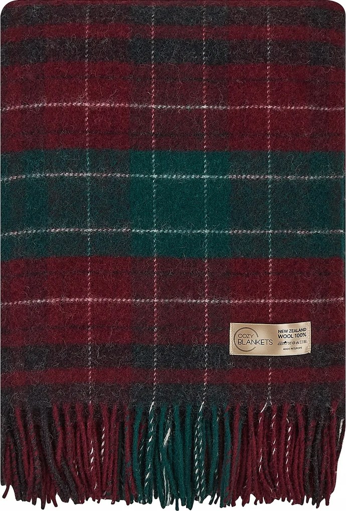 Karácsonyi Ajándék Gyapjú Takaró 100% puha pléd 140x200 Cozy Blankets