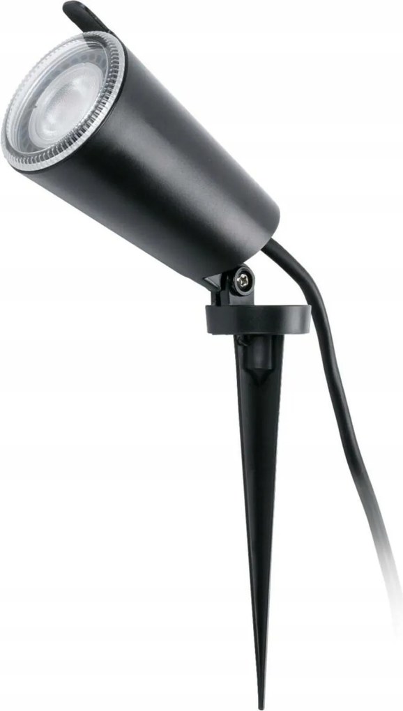 Faro Toni kültéri spotlámpa fekete, IP65, süllyesztett, GU10, 5W