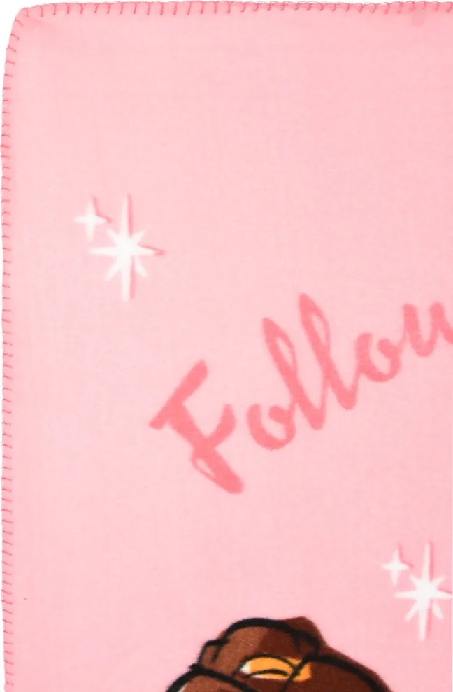 Disney Hercegnők Follow Your Dreams polár takaró 100x150cm