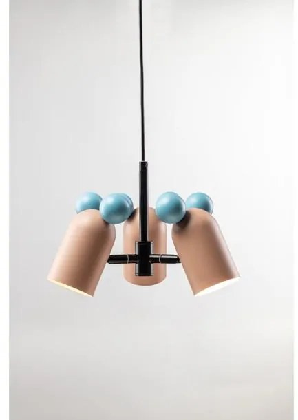 Lámpa Mennyezeti lámpatest MOUSE II, 2677, max.250V, 50/60Hz, 3*E27, max.25 W, IP20, átmérő 30 cm, rózsaszín