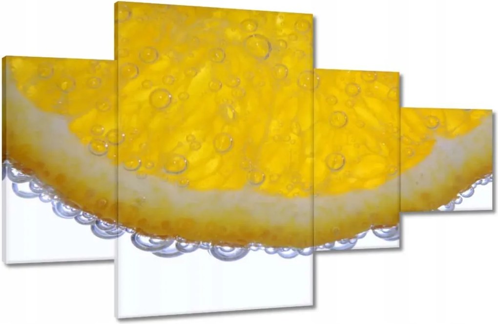 Képek 130x80 Citrom a vízben