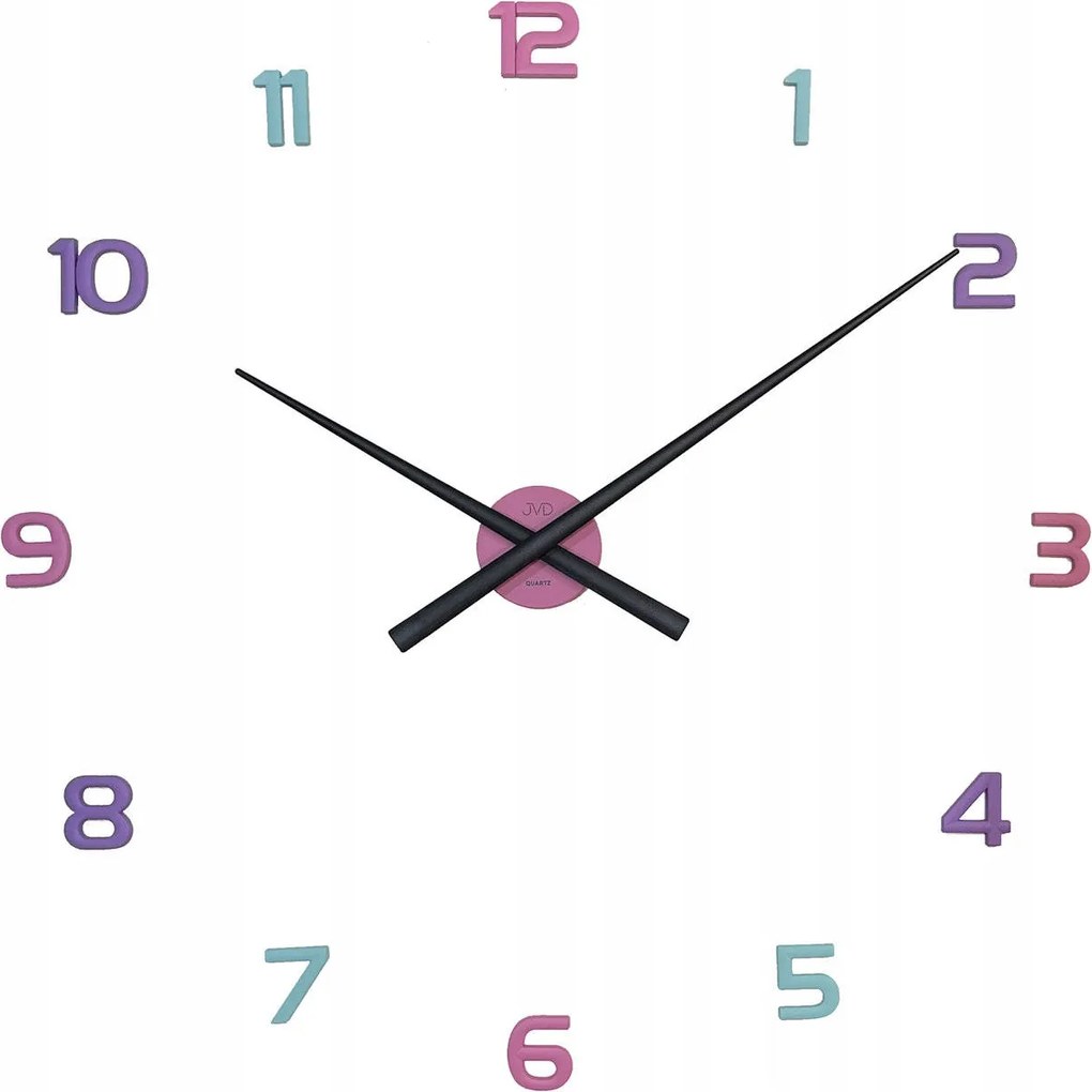 Színes Felragasztható Falióra Jvd HT466.1 90 cm