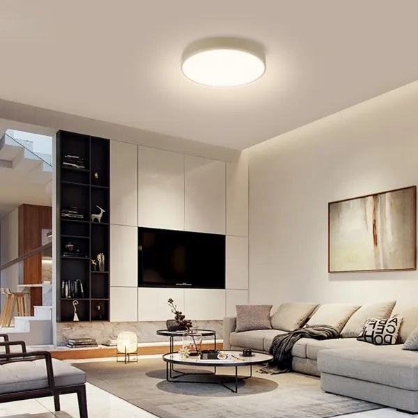 Brilagi - LED mennyezeti lámpa POOL LED/36W/230V 3000/4500/6000K átm. 30 cm bézs