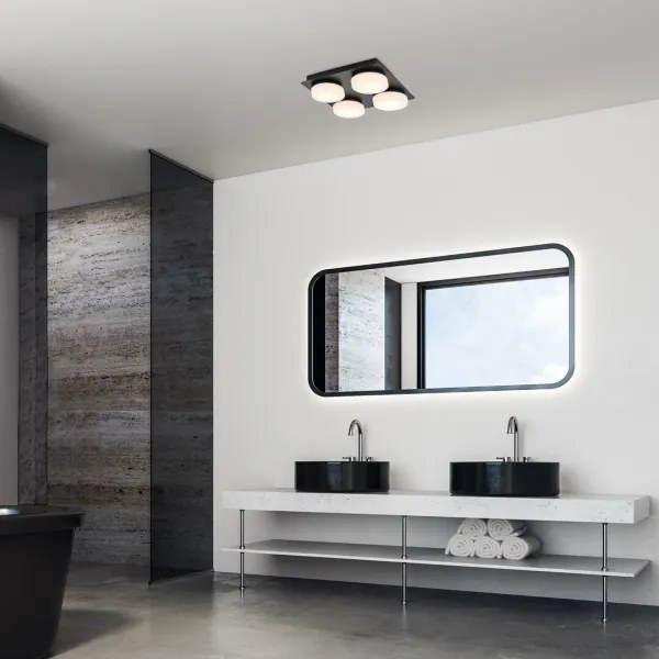 Rabalux 75004 - LED mennyezeti fürdőszobai lámpa ATTICHUS 4xLED/5,2W/230V IP44