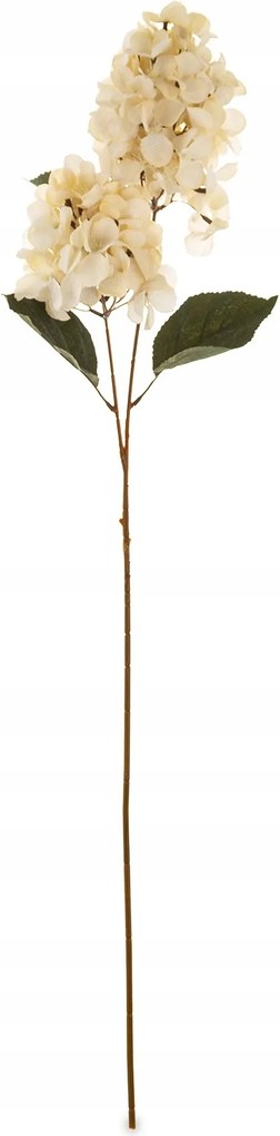 Mesterséges hortenzia hosszú száron – krémszínű 91cm 174738 Art-pol 1db