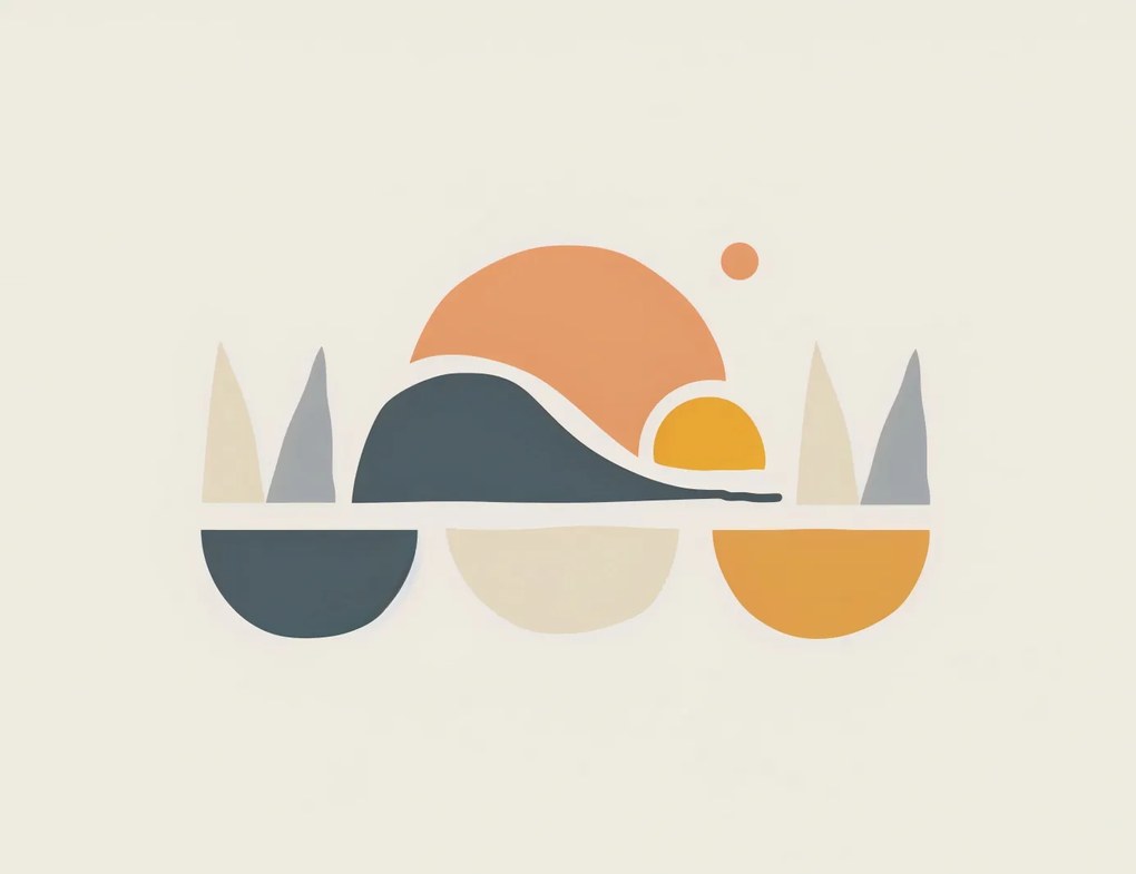 Poszter 65x50cm Felmagasztalt dombok