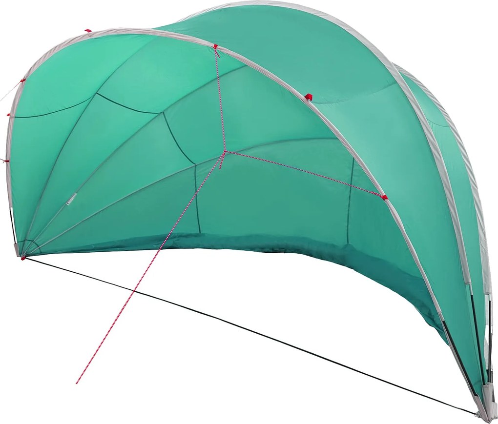 vidaXL Medence kupola Kék 546 x 516 x 250 cm