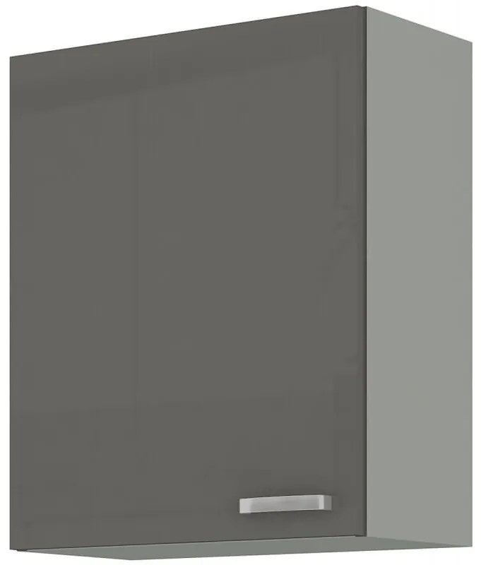 Felső konyhaszekrény Gonir 60 G 72 1F (szürke + szürke). 1032714