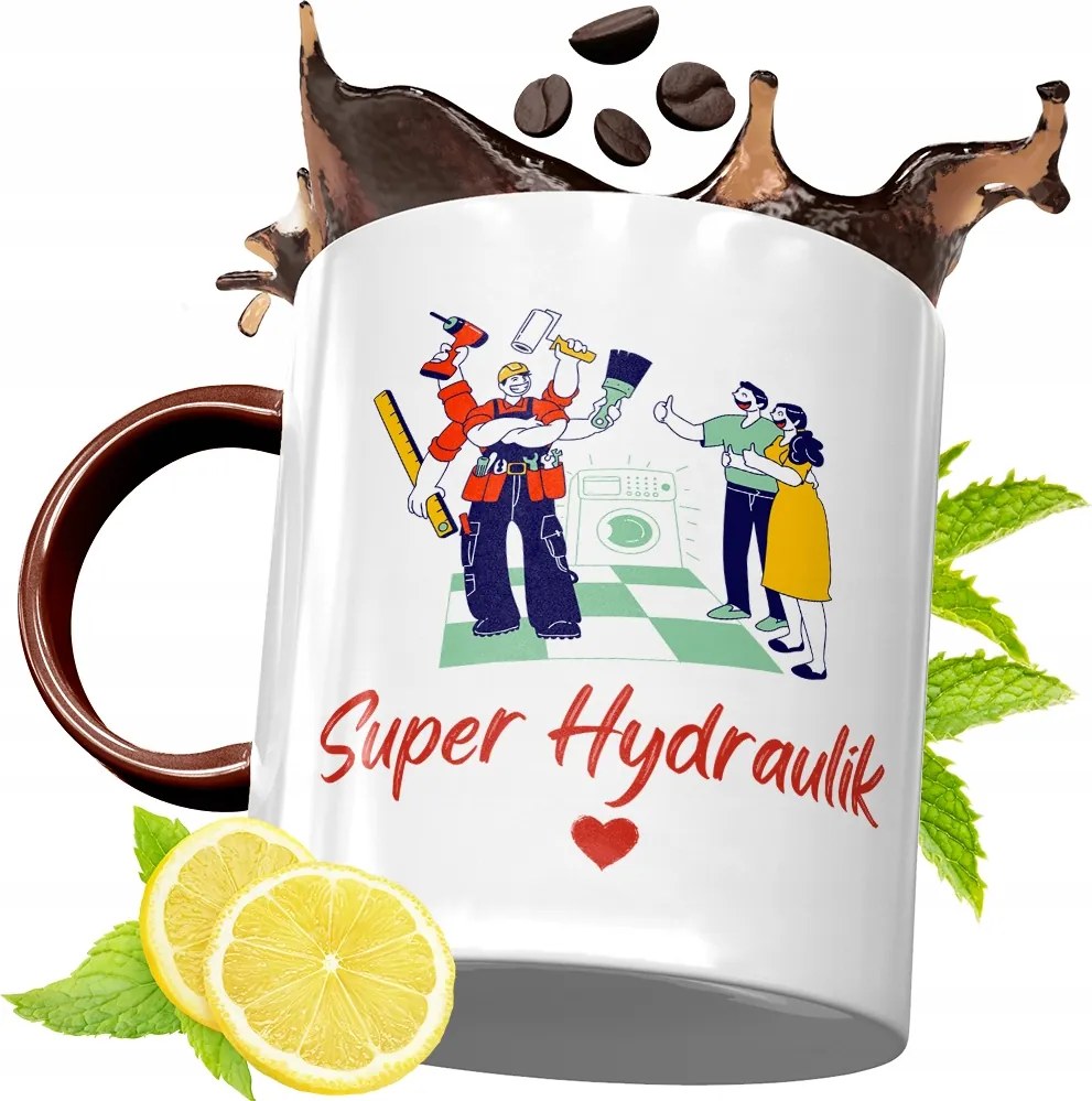 Bordó Bögre Vízvezeték Szerelőnek Születésnapi Ajándék fényképes nyomtatással