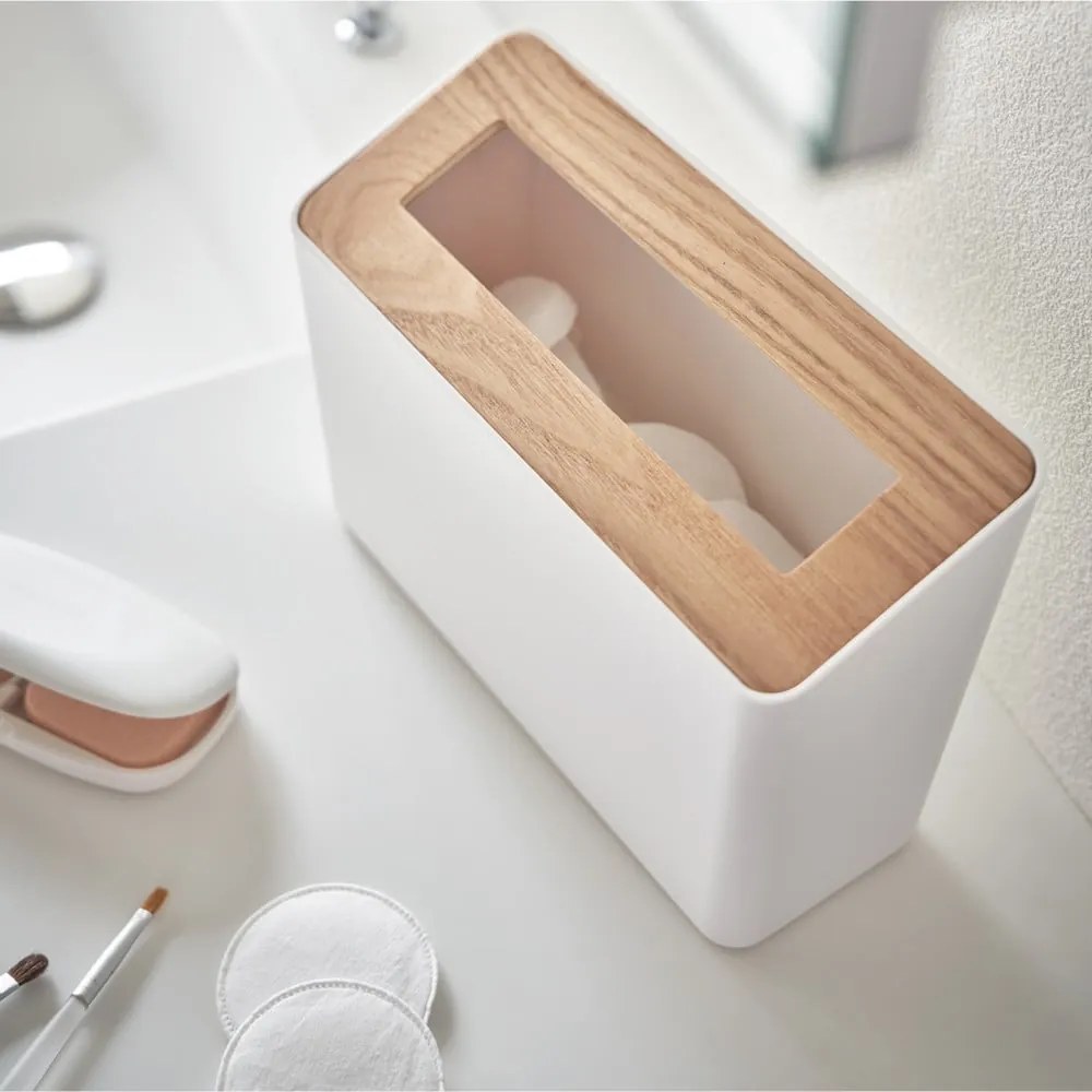 Fehér műanyag irodai szemetes 2,3 l Rin – YAMAZAKI