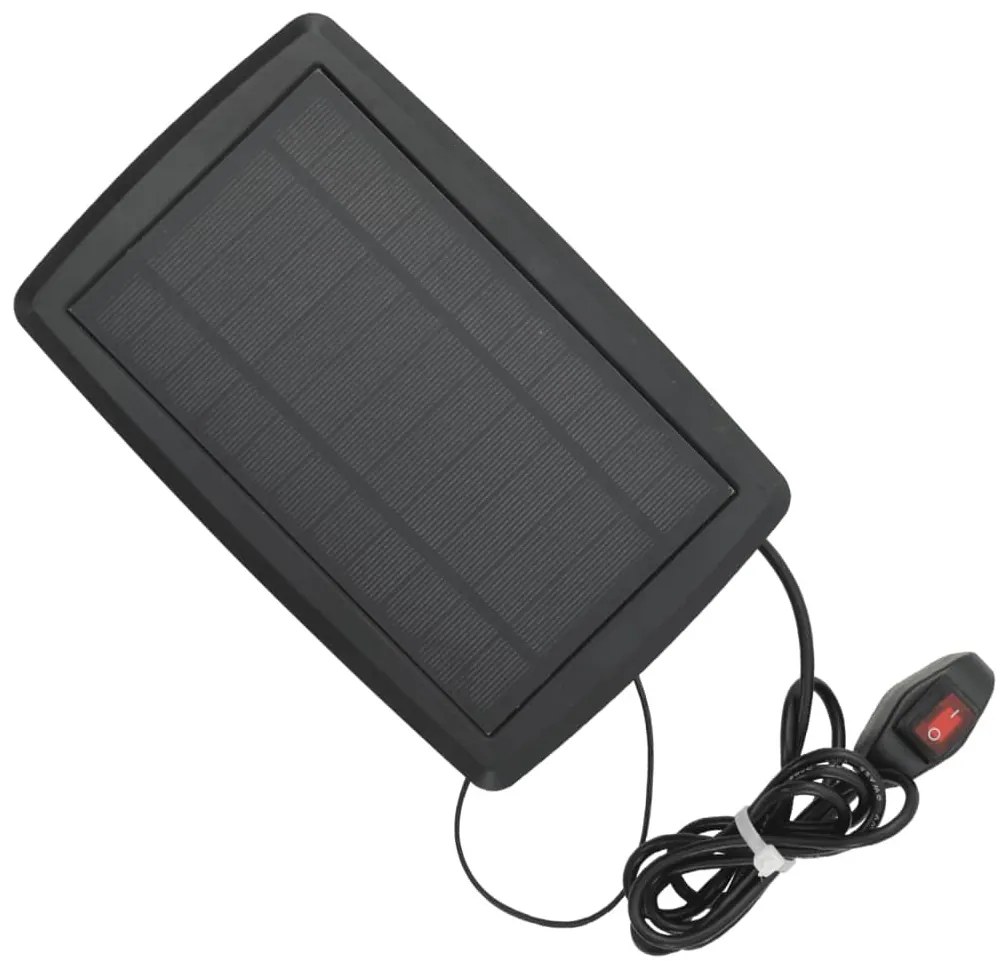 antracitszürke-fehér LED-es kézi napellenző 350 x 250 cm
