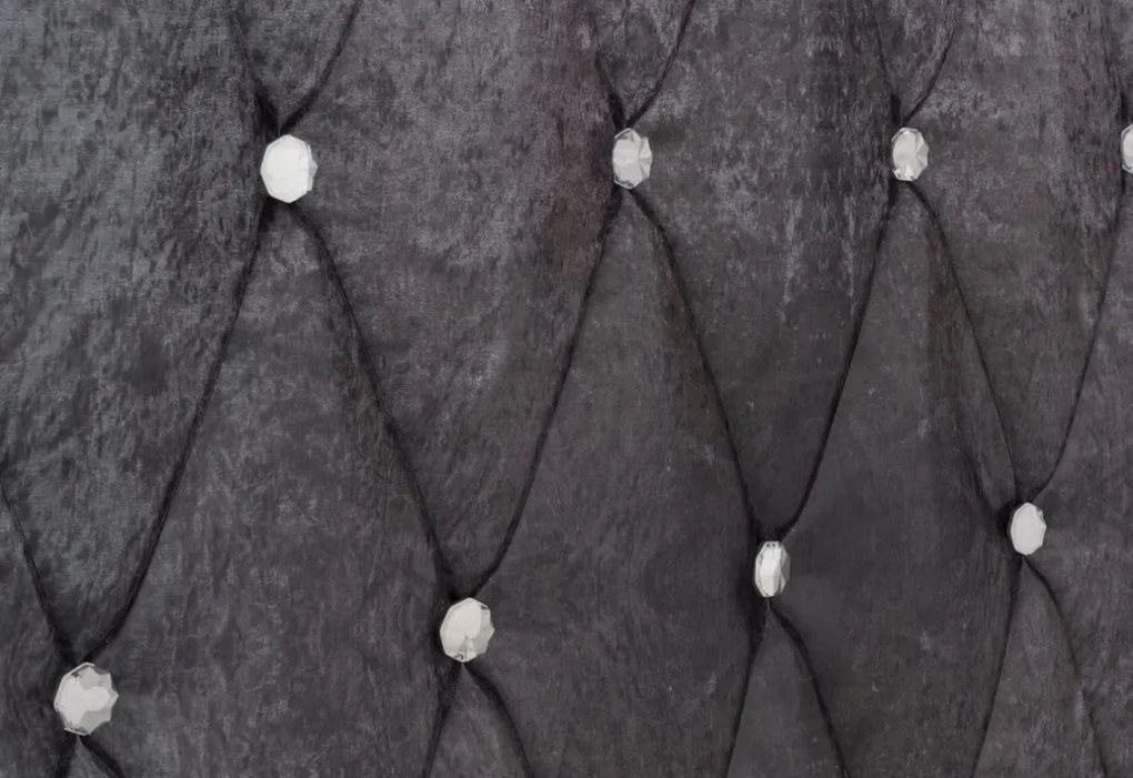 REBECA kárpitozott ágy+ágyrács, Siena06 gombbal/Dolaro08, 160x200