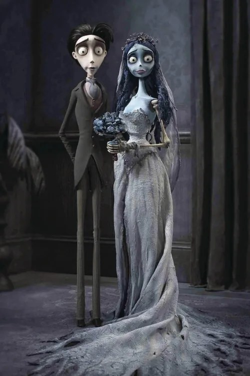 Művészi plakát Corpse Bride - Victor & Emily