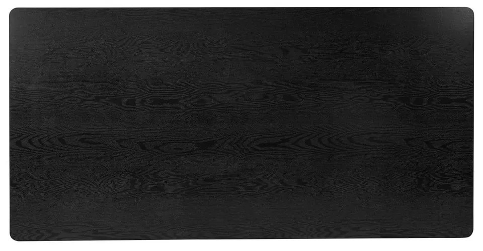Fekete étkezőasztal 100x200 cm Alto – Støraa