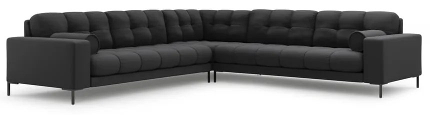 Sötétszürke sarokkanapé (variálható) Bali – Cosmopolitan Design