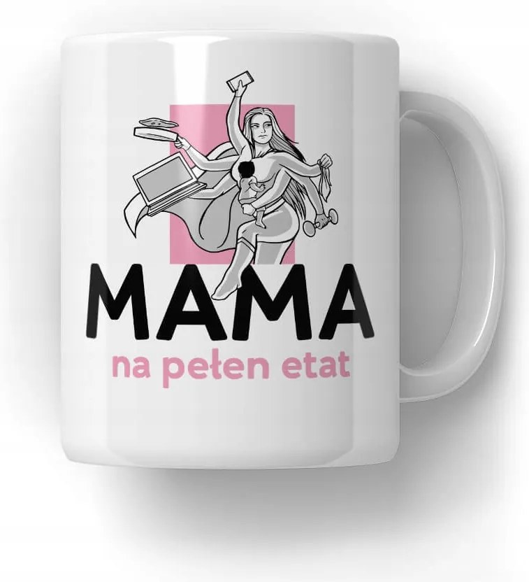 Anya bögre teljes munkaidős Anyák napi ajándék a feleség anyukájának