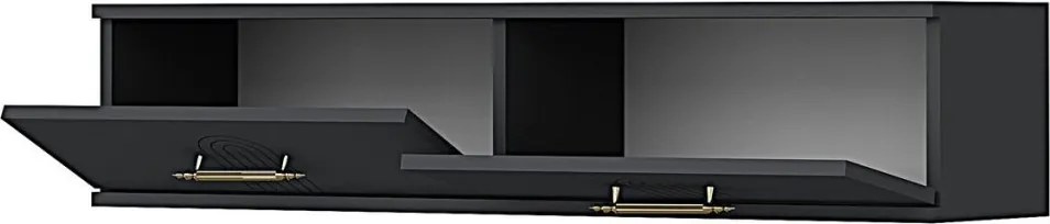 Ida komód, antracit, 120 cm